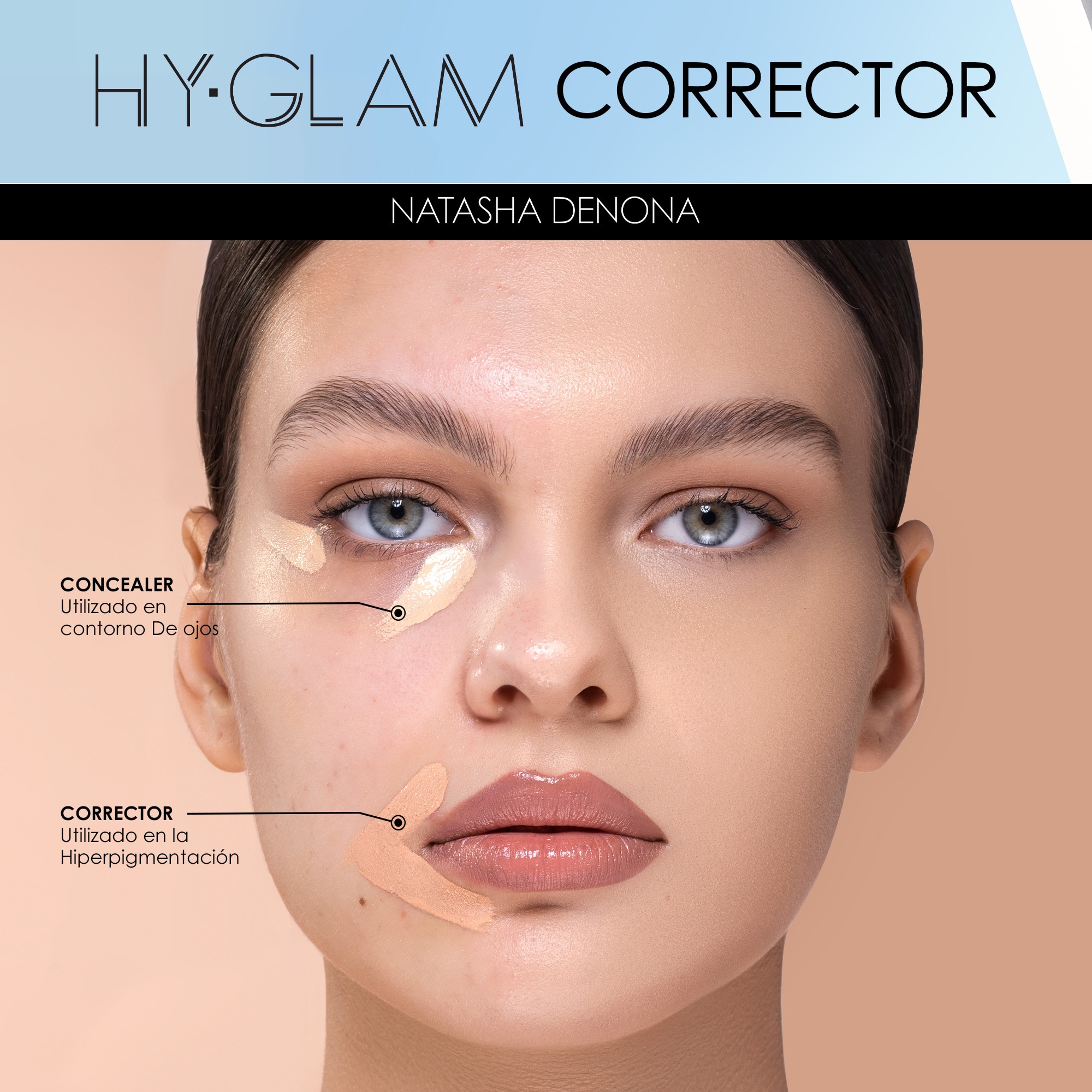 HY-GLAM CONCEALER (CORRECTOR DE IMPERFECCIONES)